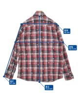 uniform experiment（ユニフォームエクスペリメント）カジュアルシャツ 赤 サイズ:3(L位) メンズ/2200609484036