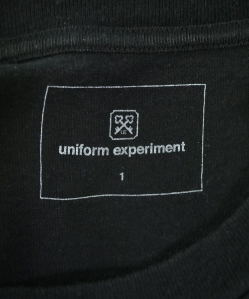 uniform experiment（ユニフォームエクスペリメント）Tシャツ・カットソー 黒 サイズ:1(S位) メンズ/2200609806067