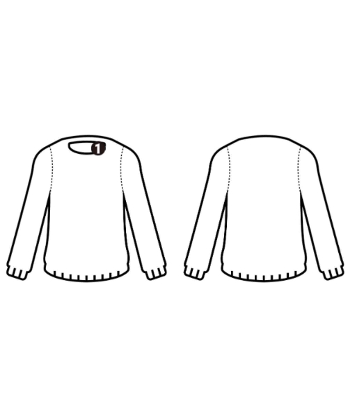 uniform experiment（ユニフォームエクスペリメント）ニット・セーター グレー サイズ:3(L位) メンズ/2200560227178