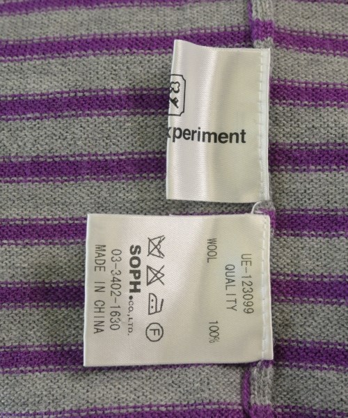 uniform experiment（ユニフォームエクスペリメント）ニット・セーター グレー サイズ:3(L位) メンズ/2200560227178