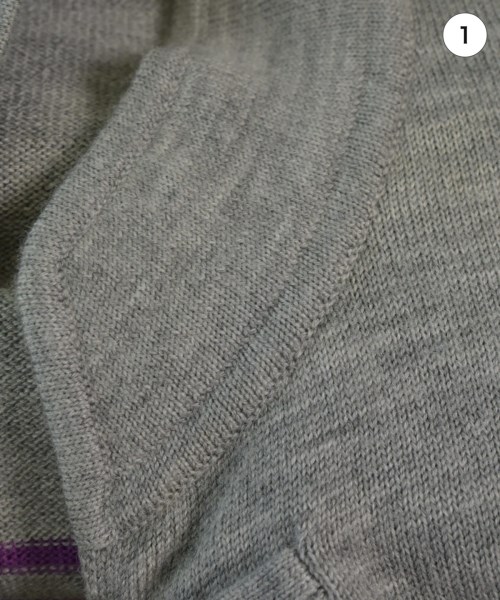 uniform experiment（ユニフォームエクスペリメント）ニット・セーター グレー サイズ:3(L位) メンズ/2200560227178