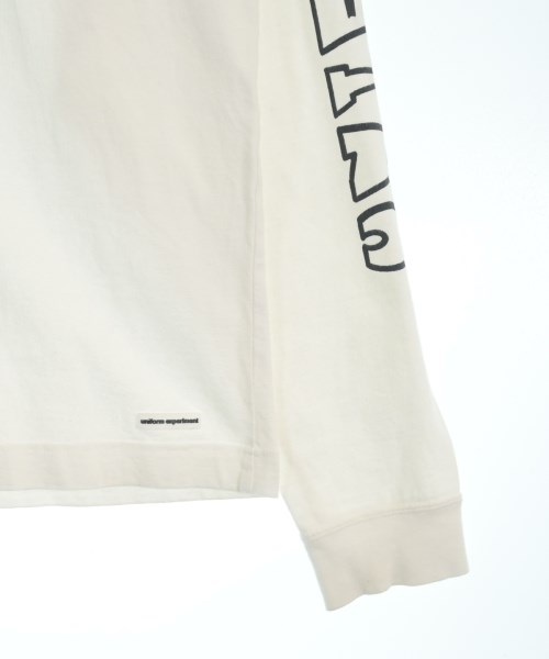 uniform experiment（ユニフォームエクスペリメント）Tシャツ・カットソー 白 サイズ:3(L位) メンズ/2200563333036