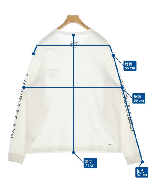 uniform experiment（ユニフォームエクスペリメント）Tシャツ・カットソー 白 サイズ:3(L位) メンズ/2200563333036