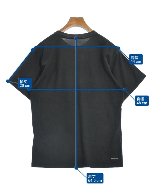 uniform experiment（ユニフォームエクスペリメント）Tシャツ・カットソー 黒 サイズ:1(S位) メンズ/2200564629039