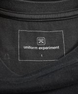 uniform experiment（ユニフォームエクスペリメント）Tシャツ・カットソー 黒 サイズ:1(S位) メンズ/2200564629039