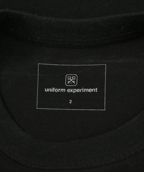uniform experiment（ユニフォームエクスペリメント）Tシャツ・カットソー 黒 サイズ:2(M位) メンズ/2200561649016
