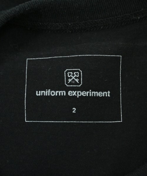 uniform experiment（ユニフォームエクスペリメント）Tシャツ・カットソー 黒 サイズ:2(M位) メンズ/2200561649023