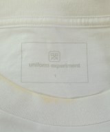 uniform experiment（ユニフォームエクスペリメント）Tシャツ・カットソー 白 サイズ:1(S位) メンズ/2200670582099