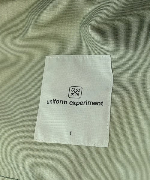 uniform experiment（ユニフォームエクスペリメント）ブルゾン 緑 サイズ:1(S位) メンズ/2200675382021