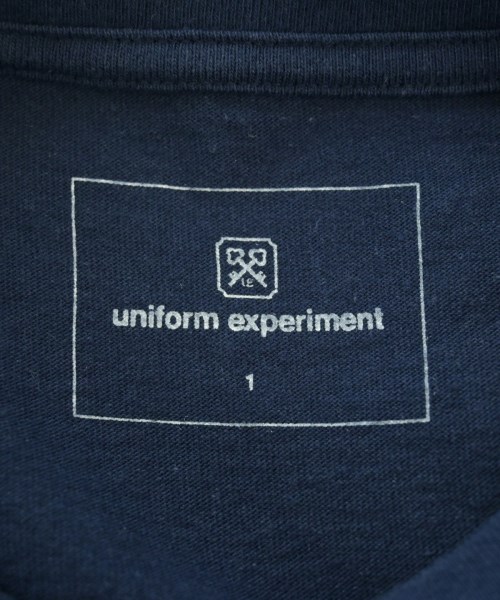 uniform experiment（ユニフォームエクスペリメント）Tシャツ・カットソー 紺 サイズ:1(S位) メンズ/2200671798031