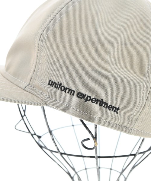 uniform experiment（ユニフォームエクスペリメント）キャップ ベージュ サイズ:F メンズ/2200678751039