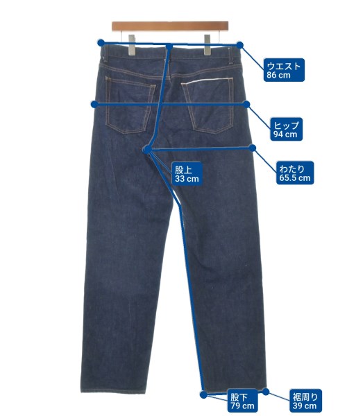 uniform experiment（ユニフォームエクスペリメント）デニムパンツ 紺 サイズ:3(L位) メンズ/2200678922026