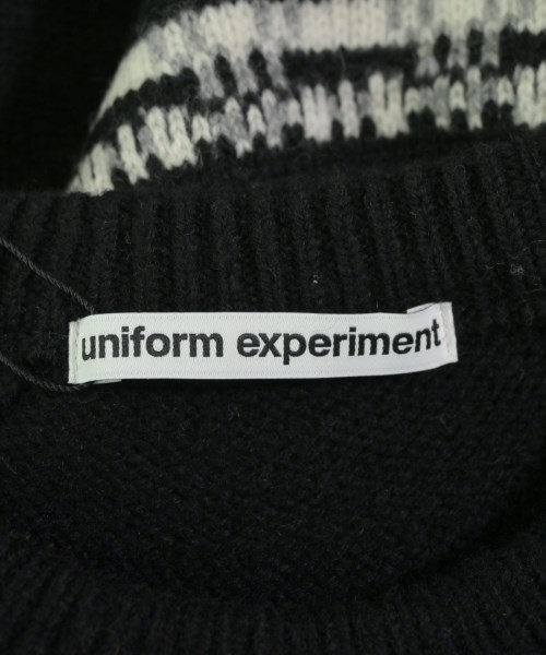 uniform experiment（ユニフォームエクスペリメント）ニット・セーター 黒 サイズ:1(S位) メンズ/2200679423447