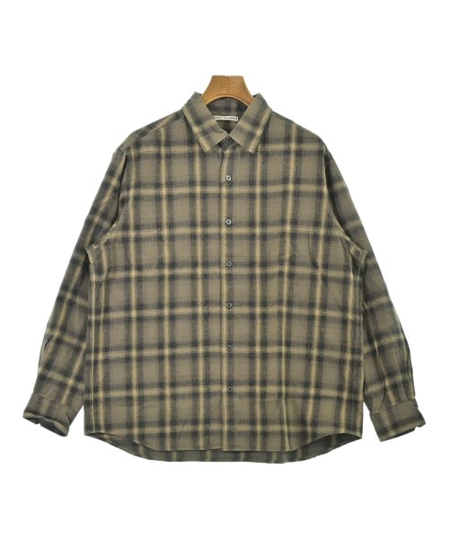 uniform experiment(ユニフォームエクスペリメント)カジュアルシャツ ベージュ サイズ:2(M位)/2200679814245