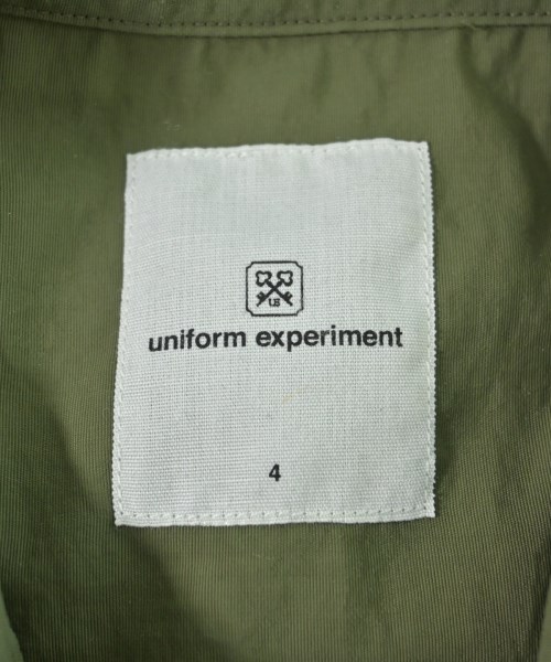 uniform experiment（ユニフォームエクスペリメント）カジュアルシャツ カーキ サイズ:4(XL位) メンズ/2200681110052