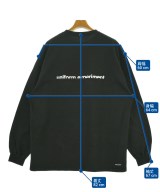 uniform experiment（ユニフォームエクスペリメント）Tシャツ・カットソー 黒 サイズ:3(L位) メンズ/2200679905424