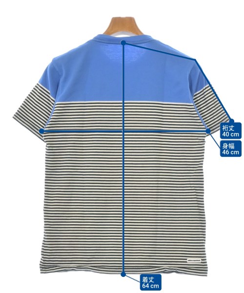 uniform experiment（ユニフォームエクスペリメント）Tシャツ・カットソー 青 サイズ:2(M位) メンズ/2200678079072