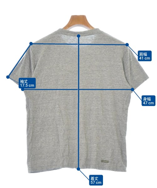 uniform experiment（ユニフォームエクスペリメント）Tシャツ・カットソー グレー サイズ:S メンズ/2200678079089