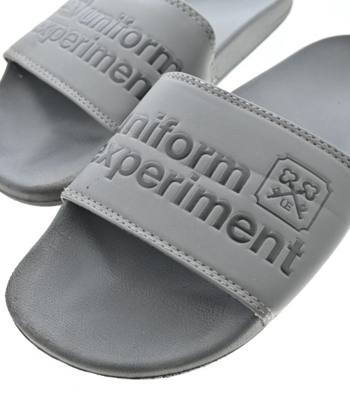 uniform experiment（ユニフォームエクスペリメント）サンダル グレー サイズ:UK9(27cm位) メンズ/2200693693017