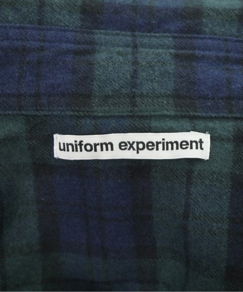 uniform experiment（ユニフォームエクスペリメント）カジュアルシャツ 緑 サイズ:3(L位) メンズ/2200694023097