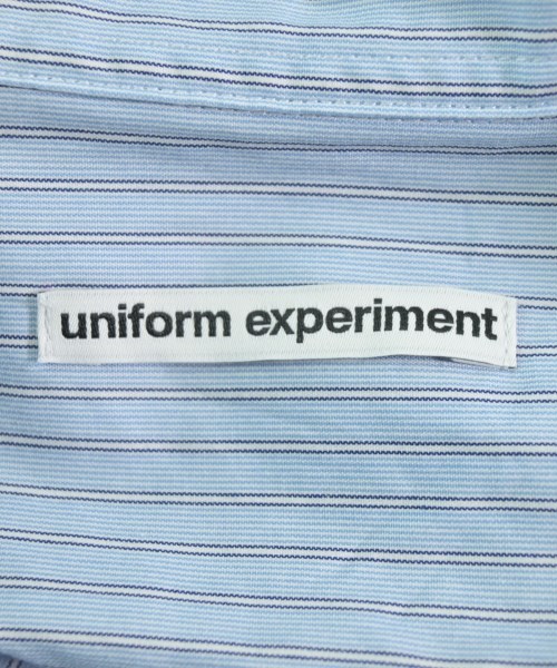 uniform experiment（ユニフォームエクスペリメント）カジュアルシャツ 青 サイズ:3(XL位) メンズ/2200682926324