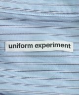 uniform experiment（ユニフォームエクスペリメント）カジュアルシャツ 青 サイズ:3(XL位) メンズ/2200682926324