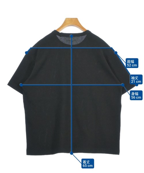 uniform experiment（ユニフォームエクスペリメント）Tシャツ・カットソー 黒 サイズ:1(S位) メンズ/2200682926331