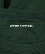 uniform experiment（ユニフォームエクスペリメント）Tシャツ・カットソー 緑 サイズ:1(S位) メンズ/2200682926348