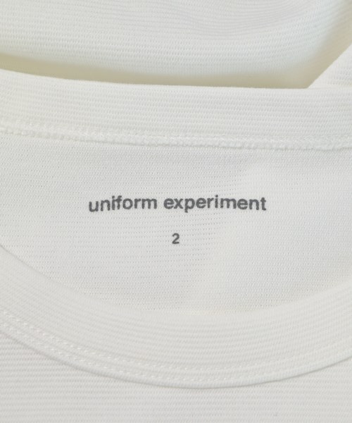 uniform experiment（ユニフォームエクスペリメント）Tシャツ・カットソー 白 サイズ:2(M位) メンズ/2200682926355