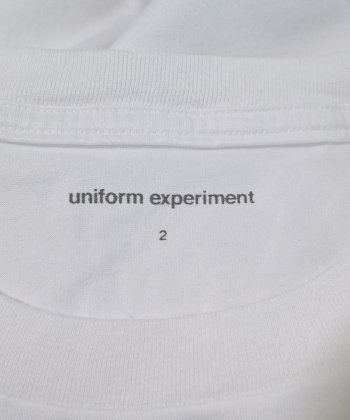 uniform experiment（ユニフォームエクスペリメント）Tシャツ・カットソー 白 サイズ:2(M位) メンズ/2200682926362