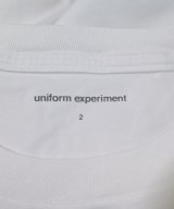 uniform experiment（ユニフォームエクスペリメント）Tシャツ・カットソー 白 サイズ:2(M位) メンズ/2200682926362