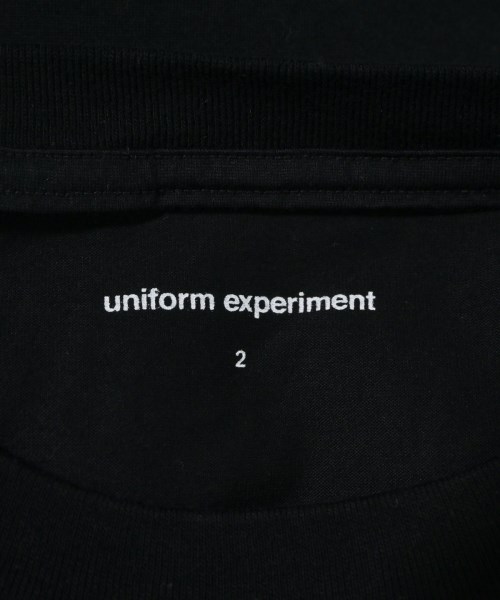 uniform experiment（ユニフォームエクスペリメント）Tシャツ・カットソー 黒 サイズ:2(M位) メンズ/2200682926379