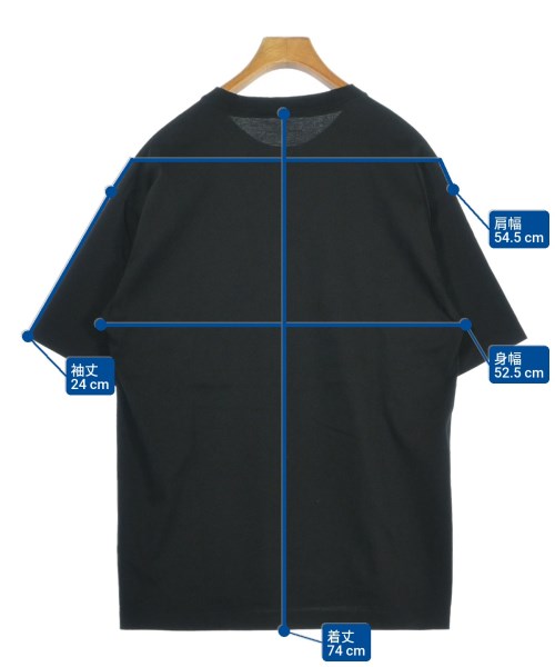 uniform experiment（ユニフォームエクスペリメント）Tシャツ・カットソー 黒 サイズ:2(M位) メンズ/2200682926379