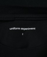 uniform experiment（ユニフォームエクスペリメント）Tシャツ・カットソー 黒 サイズ:2(M位) メンズ/2200682926379
