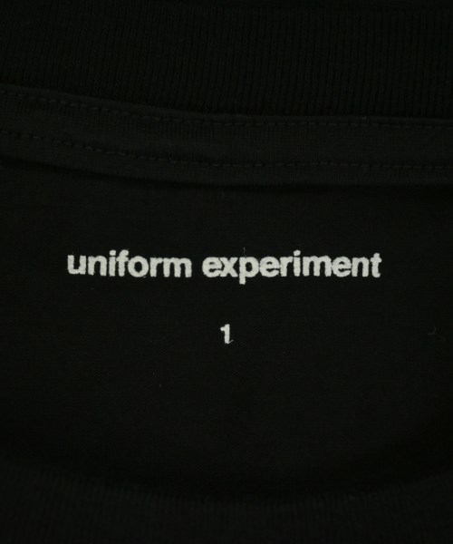 uniform experiment（ユニフォームエクスペリメント）Tシャツ・カットソー 黒 サイズ:1(S位) メンズ/2200682926652