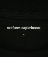 uniform experiment（ユニフォームエクスペリメント）Tシャツ・カットソー 黒 サイズ:1(S位) メンズ/2200682926652