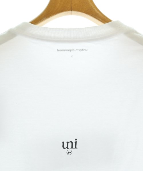 uniform experiment（ユニフォームエクスペリメント）Tシャツ・カットソー 白 サイズ:3(L位) メンズ/2200682926669