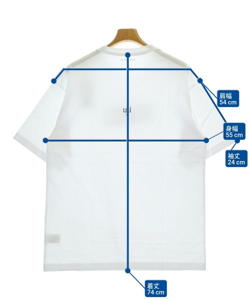uniform experiment（ユニフォームエクスペリメント）Tシャツ・カットソー 白 サイズ:3(L位) メンズ/2200682926669
