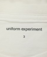 uniform experiment（ユニフォームエクスペリメント）Tシャツ・カットソー 白 サイズ:3(L位) メンズ/2200682926669