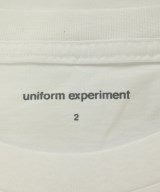 uniform experiment（ユニフォームエクスペリメント）Tシャツ・カットソー 白 サイズ:2(M位) メンズ/2200682926676