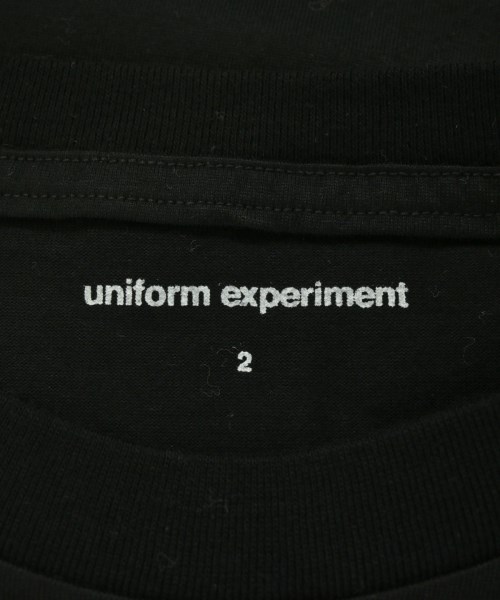 uniform experiment（ユニフォームエクスペリメント）Tシャツ・カットソー 黒 サイズ:2(M位) メンズ/2200682926683