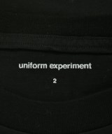 uniform experiment（ユニフォームエクスペリメント）Tシャツ・カットソー 黒 サイズ:2(M位) メンズ/2200682926683