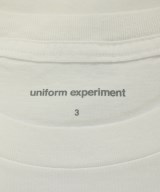 uniform experiment（ユニフォームエクスペリメント）Tシャツ・カットソー 白 サイズ:3(L位) メンズ/2200682926690