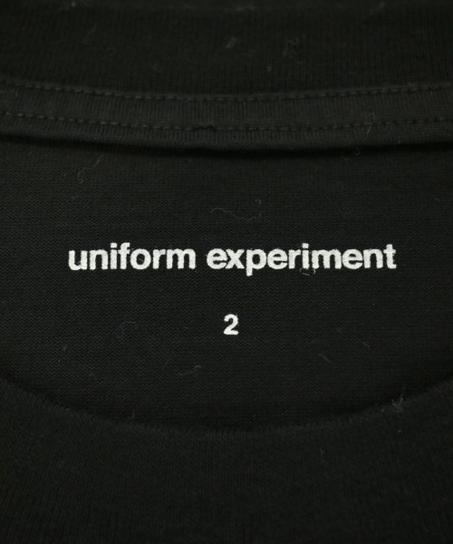 uniform experiment（ユニフォームエクスペリメント）Tシャツ・カットソー 黒 サイズ:2(M位) メンズ/2200682926706
