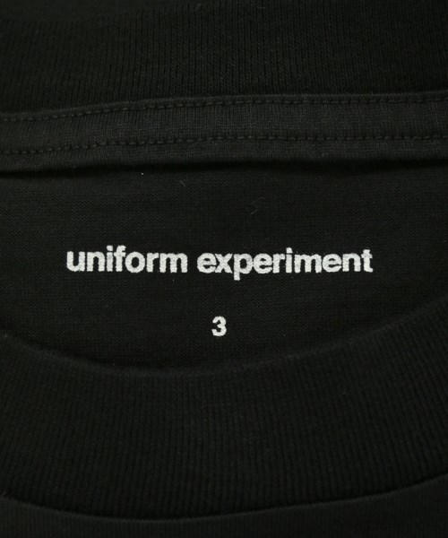uniform experiment（ユニフォームエクスペリメント）Tシャツ・カットソー 黒 サイズ:3(L位) メンズ/2200682926720