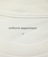 uniform experiment（ユニフォームエクスペリメント）Tシャツ・カットソー 白 サイズ:4(XL位) メンズ/2200682926737