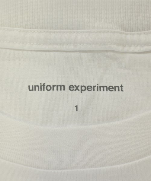 uniform experiment（ユニフォームエクスペリメント）Tシャツ・カットソー 白 サイズ:1(S位) メンズ/2200682926744