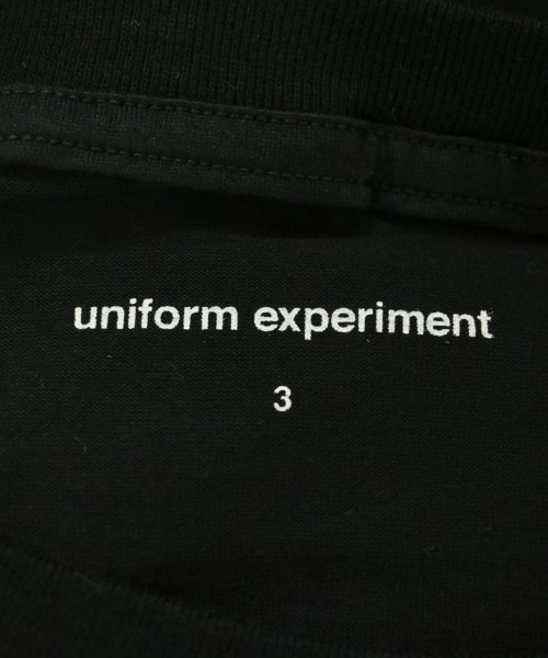 uniform experiment（ユニフォームエクスペリメント）Tシャツ・カットソー 黒 サイズ:3(L位) メンズ/2200682926751