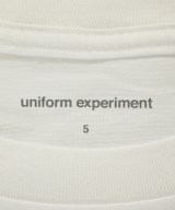 uniform experiment（ユニフォームエクスペリメント）Tシャツ・カットソー 白 サイズ:5(XXL位) メンズ/2200682926768