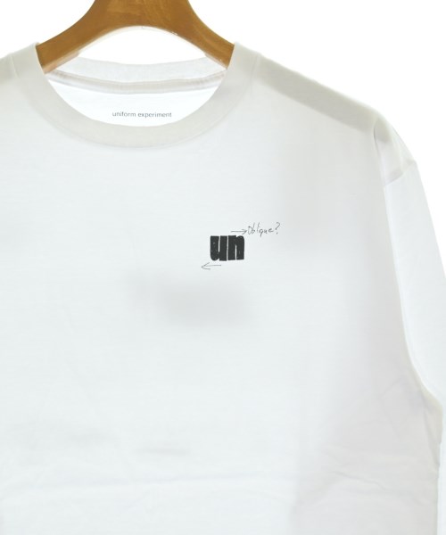 uniform experiment（ユニフォームエクスペリメント）Tシャツ・カットソー 白 サイズ:1(S位) メンズ/2200682926799